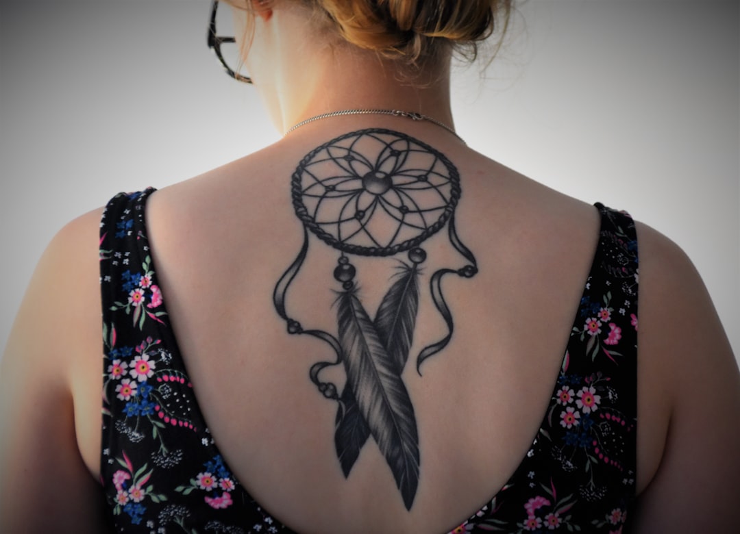 Back tattoo artwork