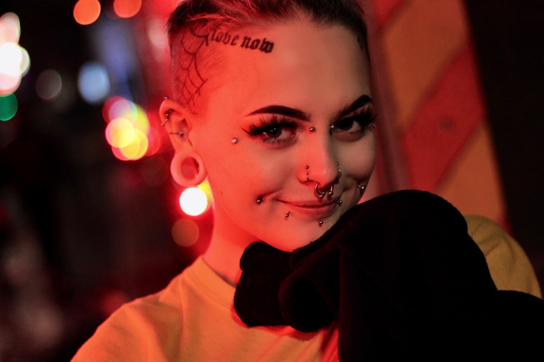 Nose piercing